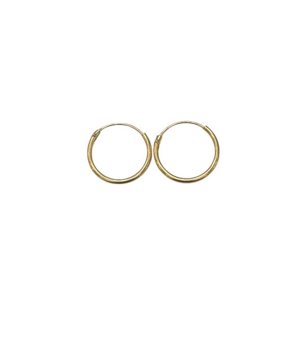 MARLÙ-Orecchini a cerchietto in acciaio