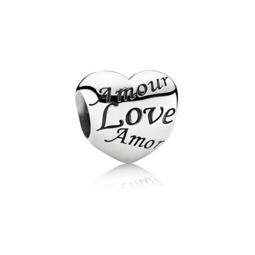 Pandora charm Parole D'Amore