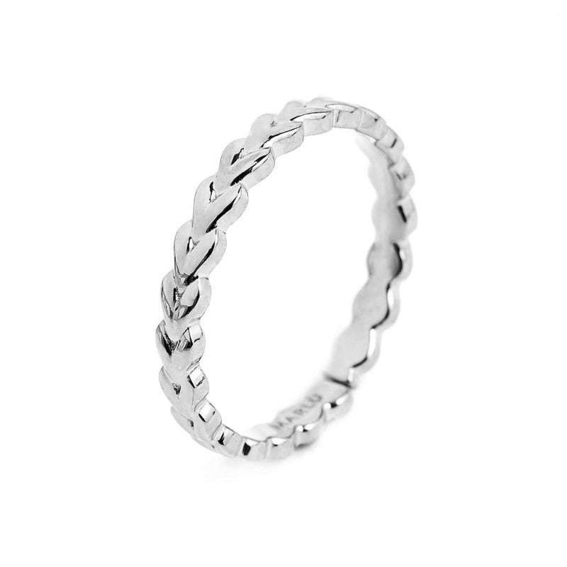 MARLU- Anello trama chevron