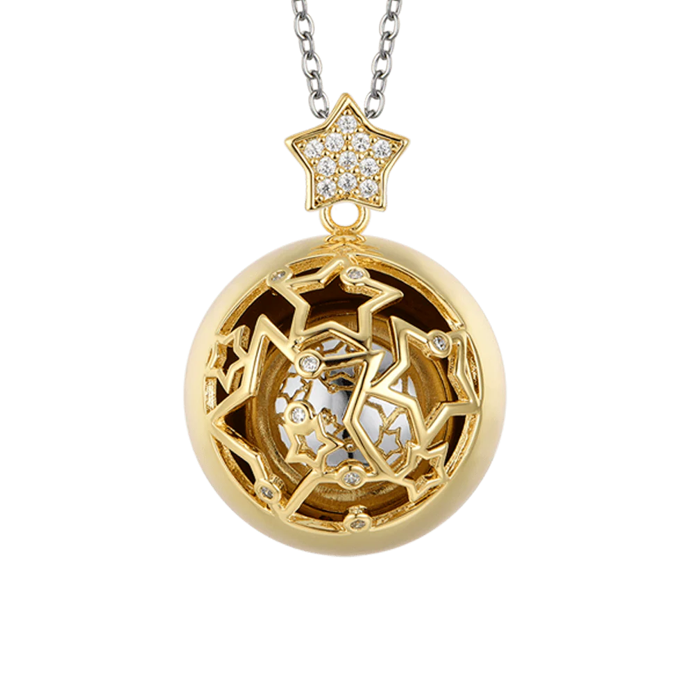 LUCA BARRA-Collana chiama angeli in argento