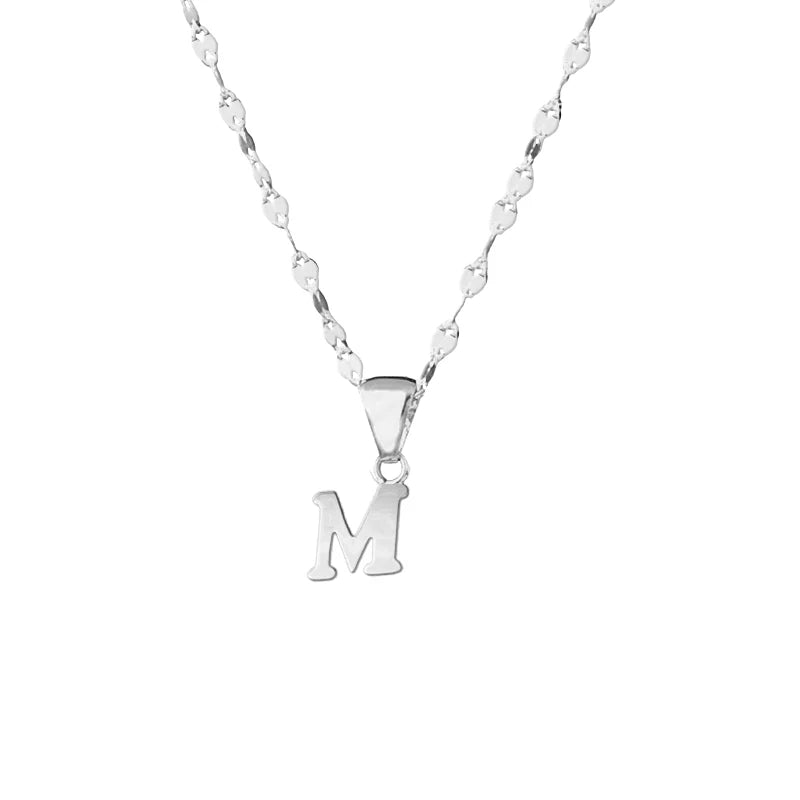 Collana Personalizzata in Oro e Lettera - Oro18kt - 2 gr.