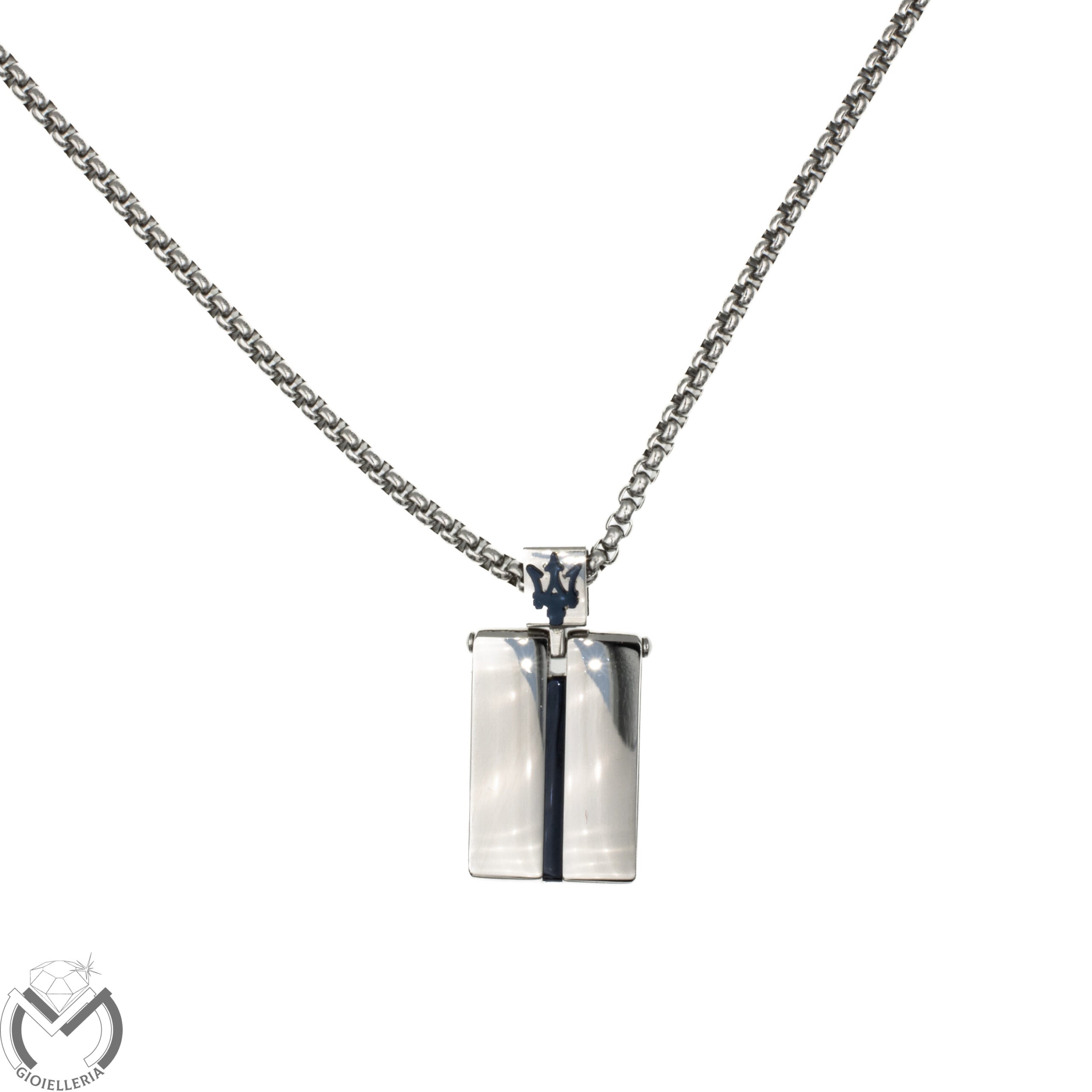 MASERATI-Collana Acciaio Jewels Uomo 217vv23