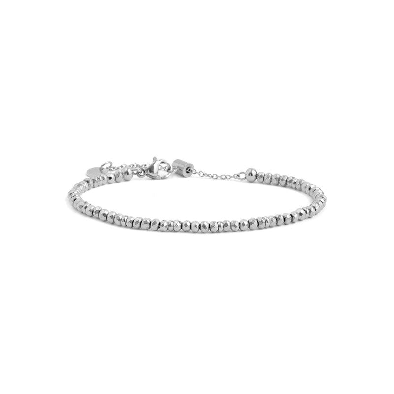 MARLU- Bracciale ematite cromata