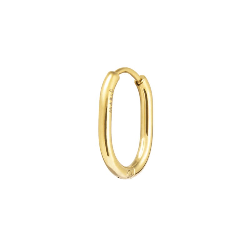 MARLU- Orecchino ovale 1,7 cm