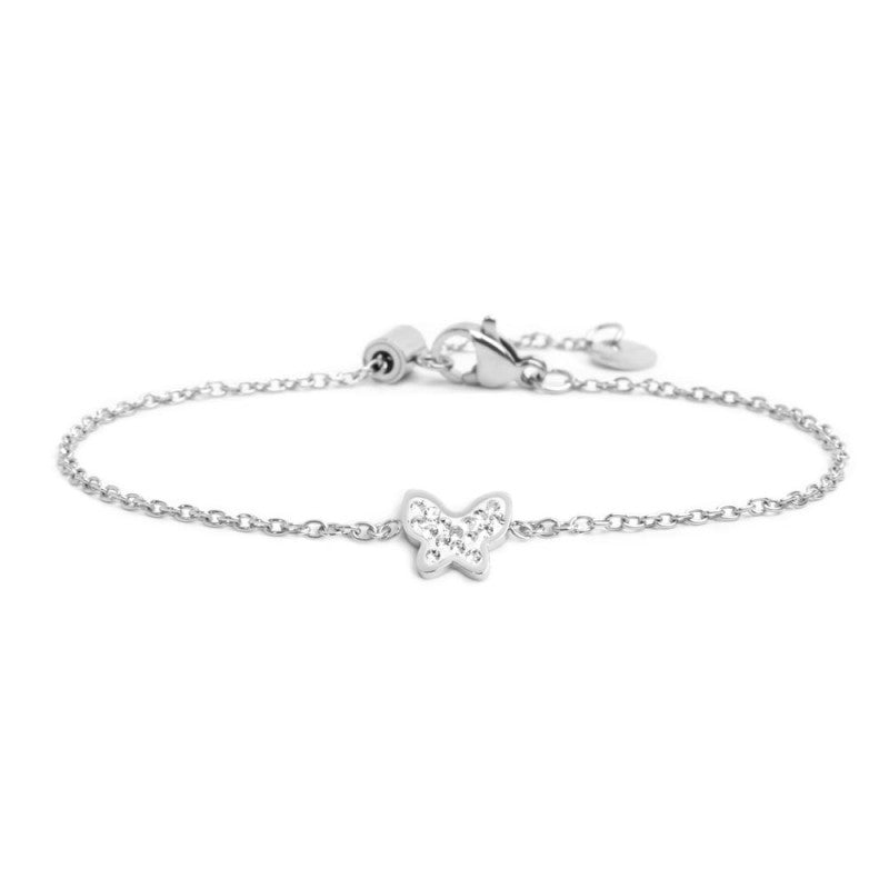 MARLU- Bracciale farfalla con cristalli