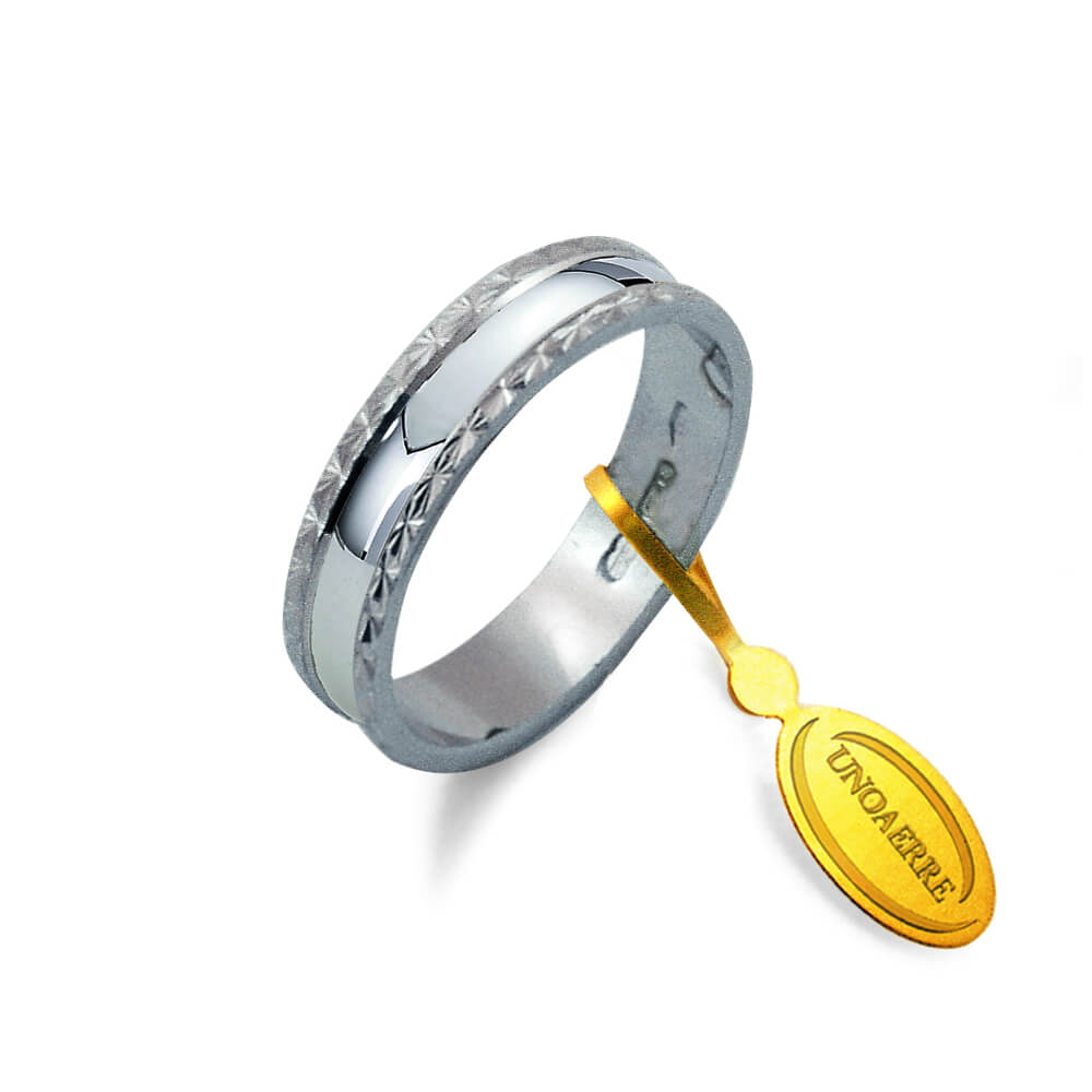 Fedina Classica Unoaerre in Oro Bianco – AF 235 04