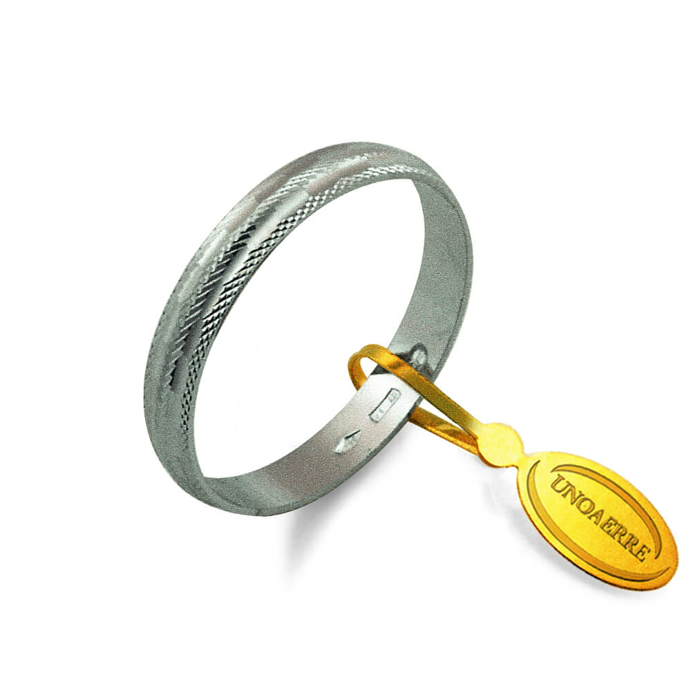 Fedina Classica Unoaerre in Oro Bianco – AF 236 04