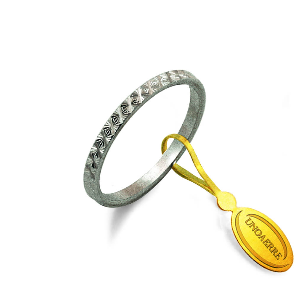 Fedina Classica Unoaerre in Oro Bianco – AF 269 04