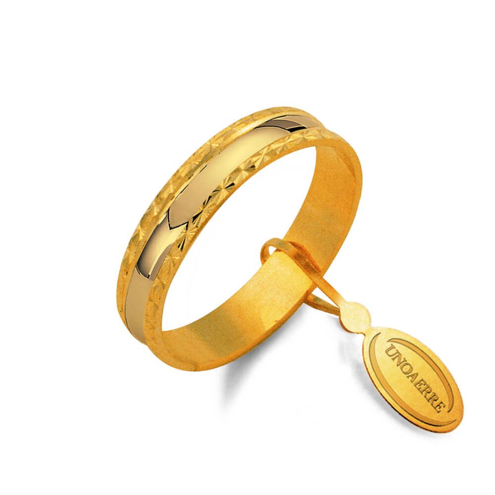 Fedina Classica Unoaerre in Oro Giallo – AF 235 01