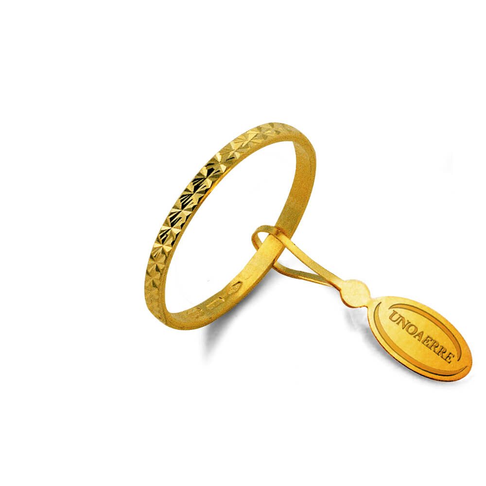 Fedina Classica Unoaerre in Oro Giallo – AF 269 01