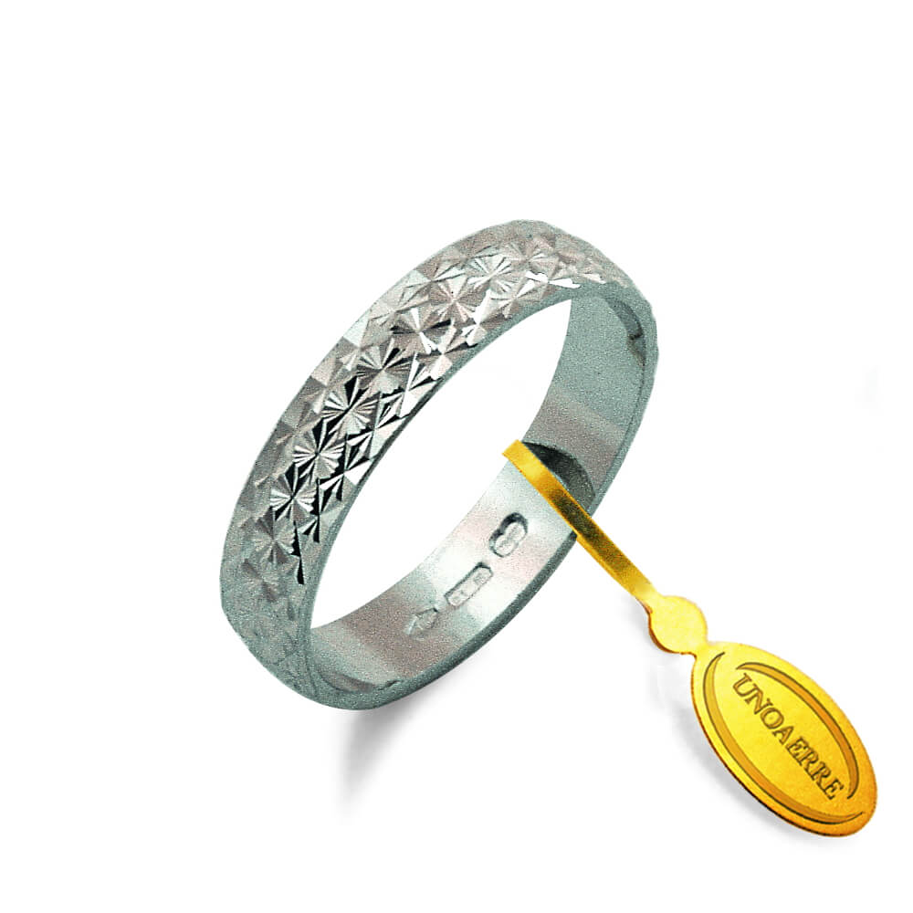 Fedina Classica Unoaerre in Oro Bianco – AF 161/3 04