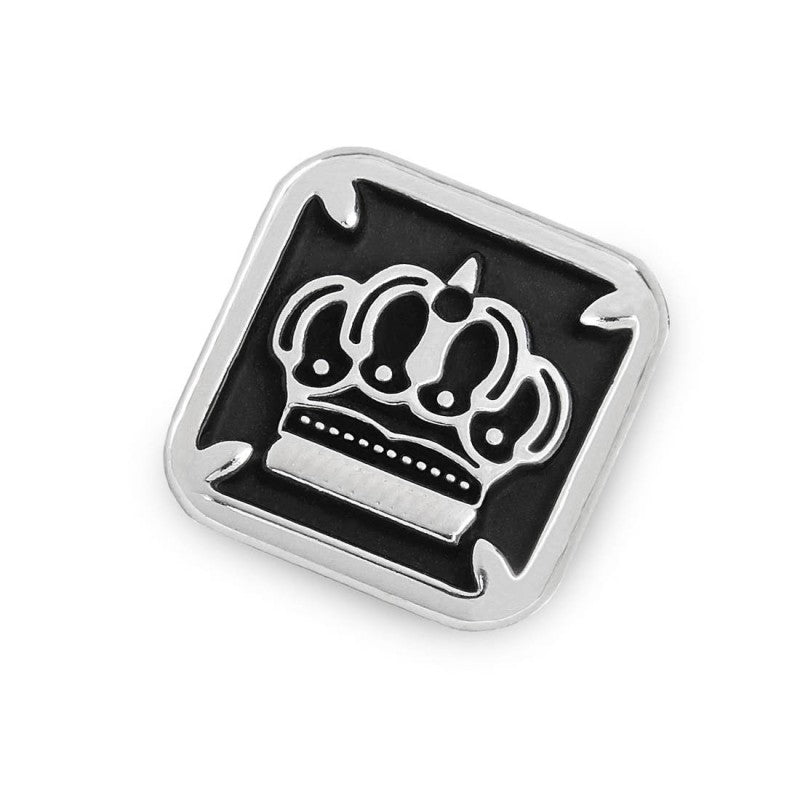 MARLU- Piastrina quadrata con corona changy