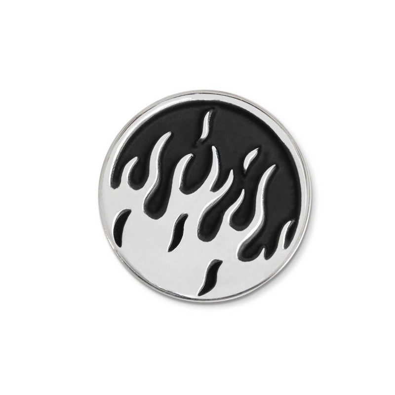 MARLU-Piastrina tonda fiamme changy