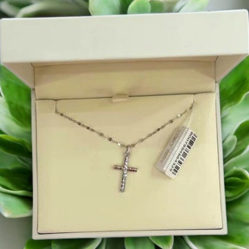 Collana in oro croce - Oro18kt - 2,3 gr