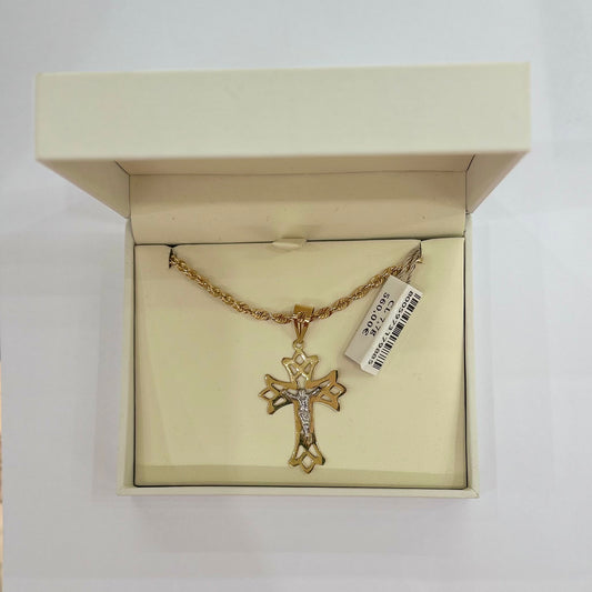 Collana in oro crocifisso - Oro18kt