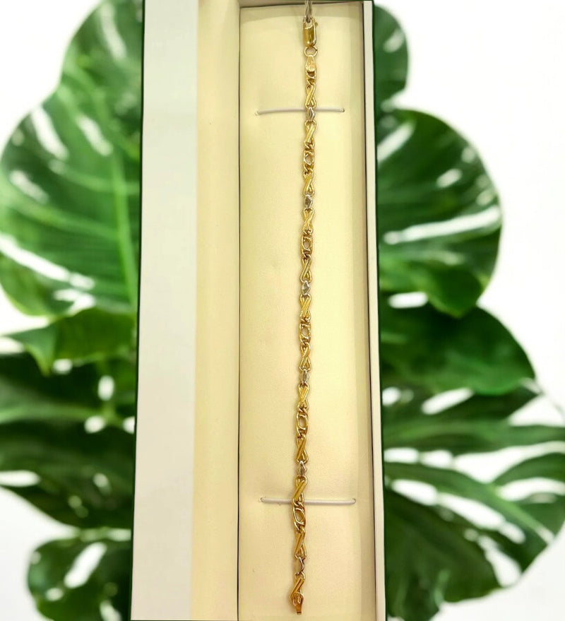 Bracciale Infinito in Oro 18kt – Falco Gioielli – circa 6 gr