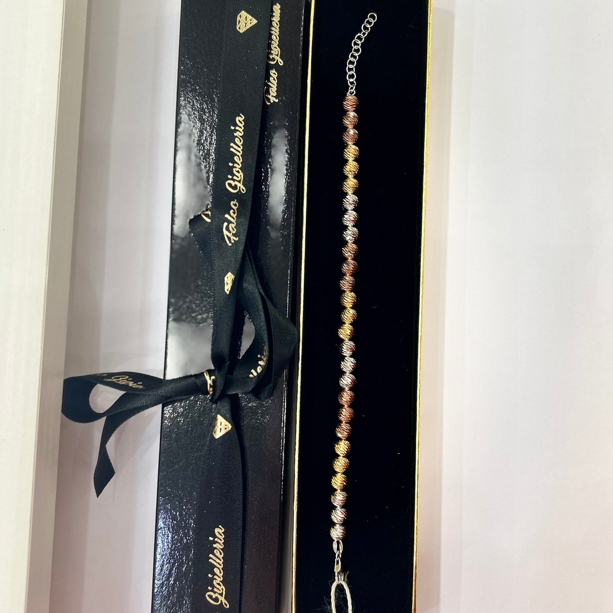 LUCA BARRA-Bracciale in argento mille luci in Argento 925