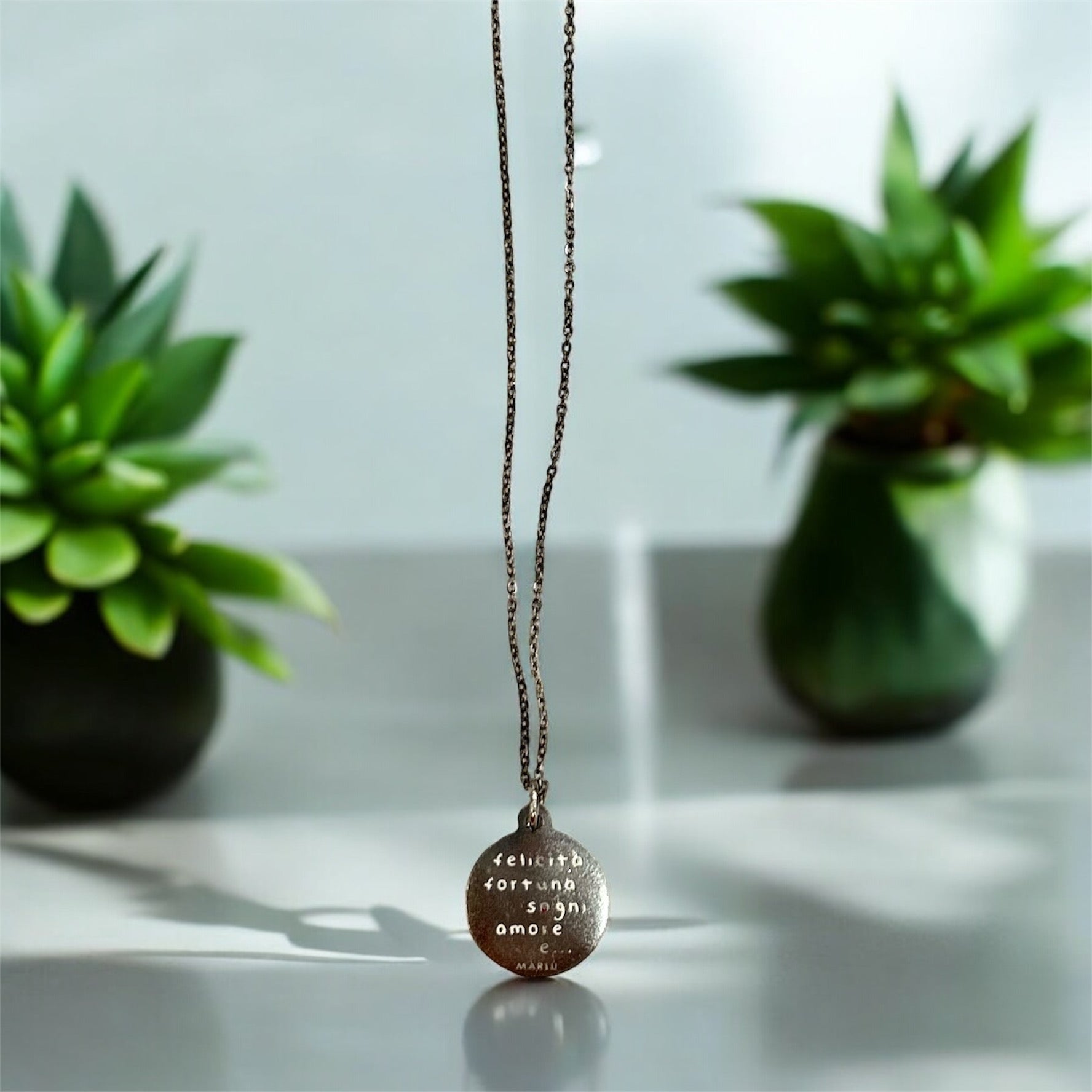 PREZIOSI ARGENTO 925  - COLLANA QUADRIFOGLIO