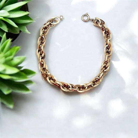 Bracciale in oro groumette - Oro18kt