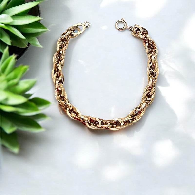 Bracciale Groumette in Oro 18kt – circa 6 gr