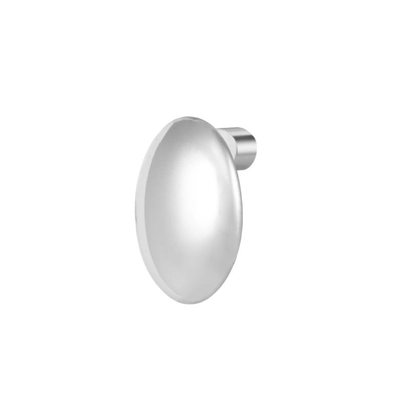 MARLU- Orecchino a lobo bottone ovale 1,6cm