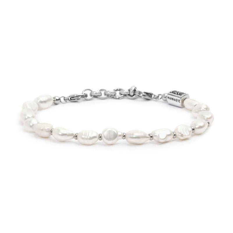 MARLU- Bracciale perle di fiume masticate