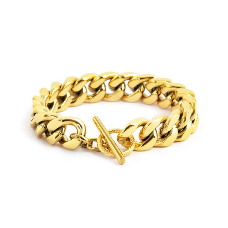 MARLU- Bracciale catena grumetta