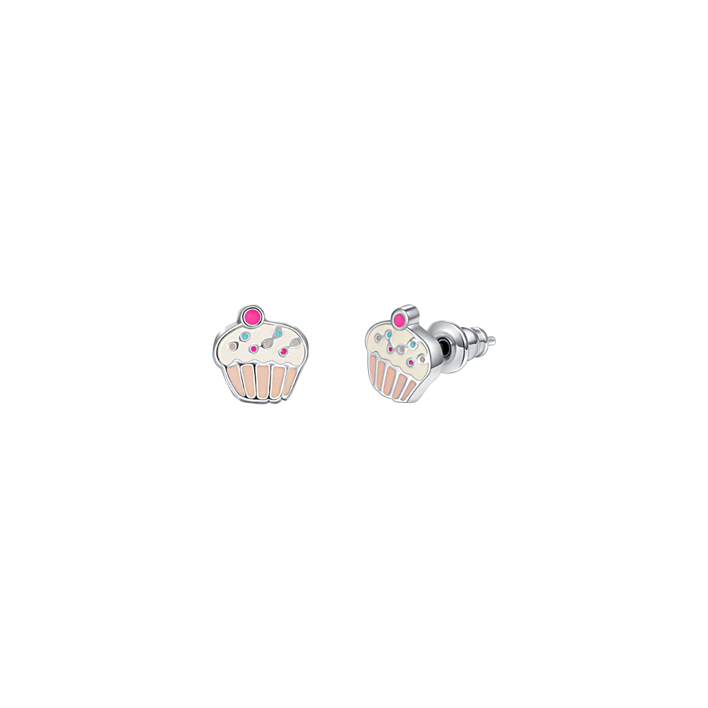 LUCA BARRA- Orecchini  a forma di Cupcake