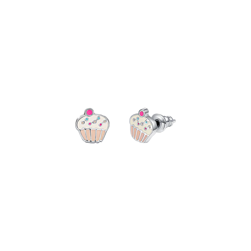 LUCA BARRA- Orecchini  a forma di Cupcake