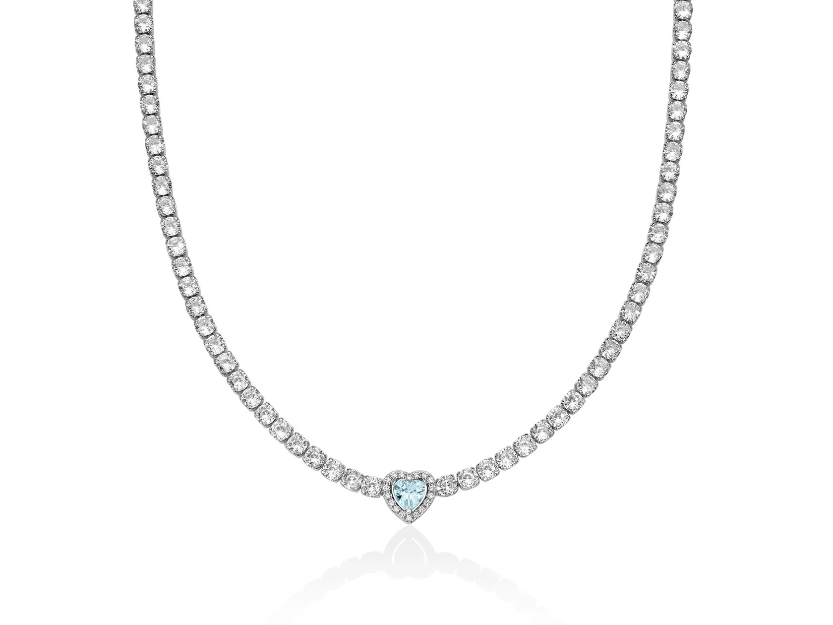 KIARA - COLLANA TENNIS CUORE DEL DESIDERIO