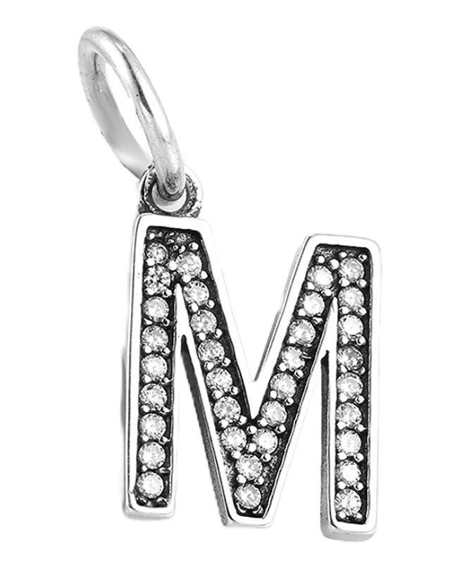 PANDORA-CHARM PENDENTE LETTERA M