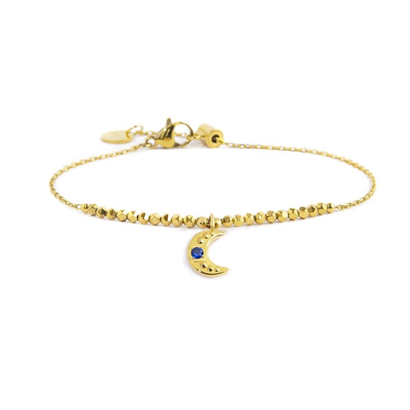 MARLU- Bracciale con luna pendente