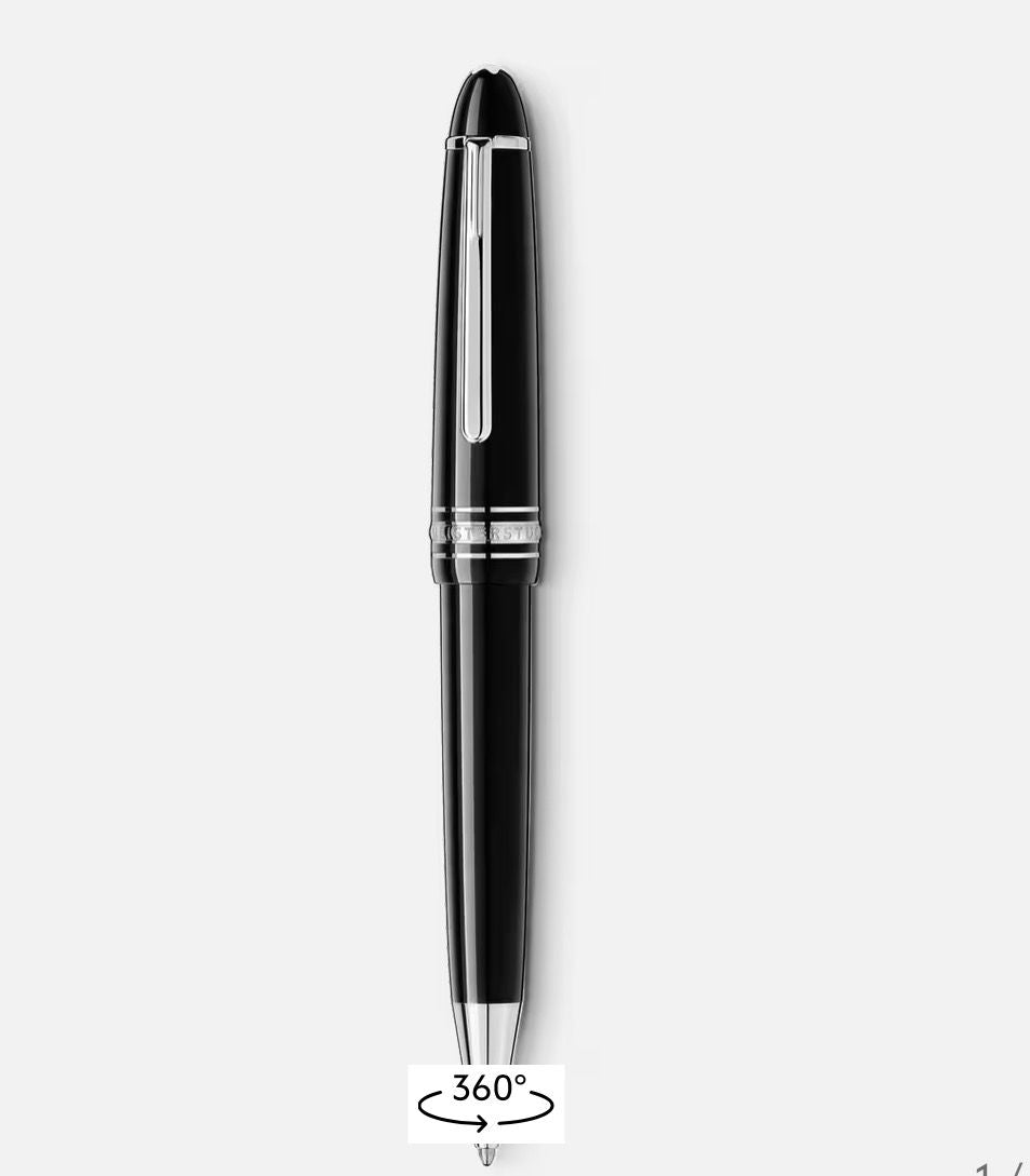MONTBLANC-Penna a Sfera Meisterstück Placcata in Platino Classique