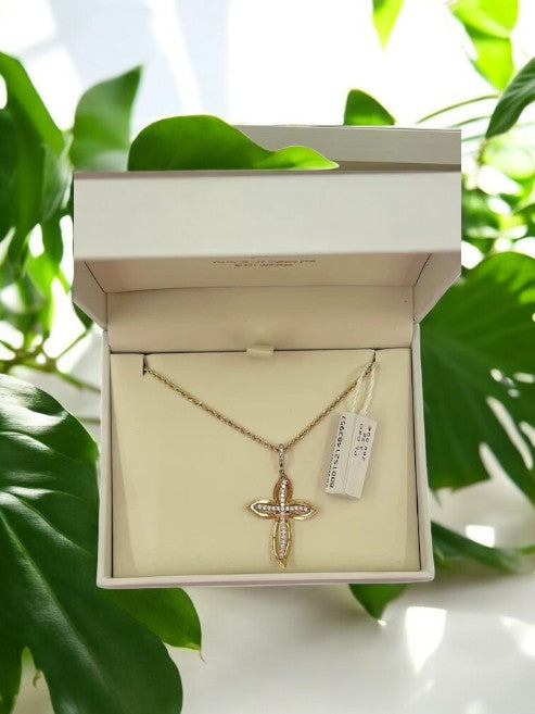 Collana in oro Croce - Oro18kt*