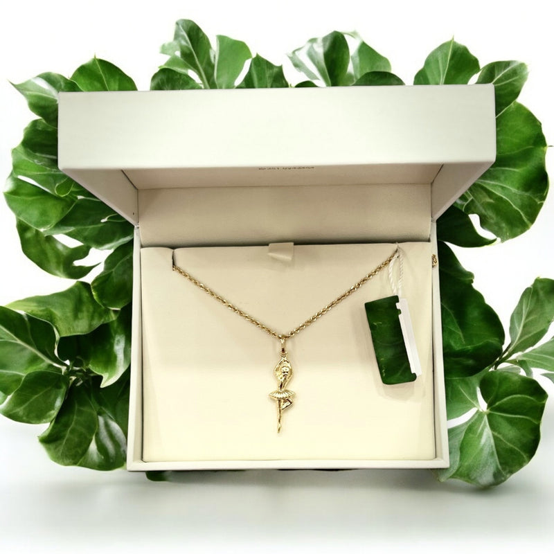 Collana in oro ballerina - Oro18kt - 3,4 gr