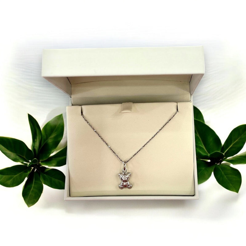 Collana in oro orso teddy - Oro18kt - 2,8 gr