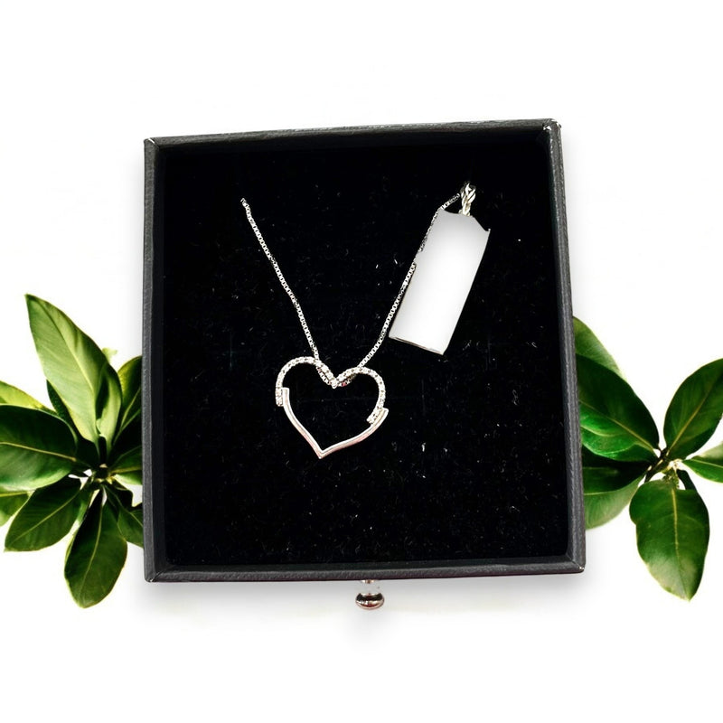 Collana in oro cuore - Oro18kt* -  5 gr
