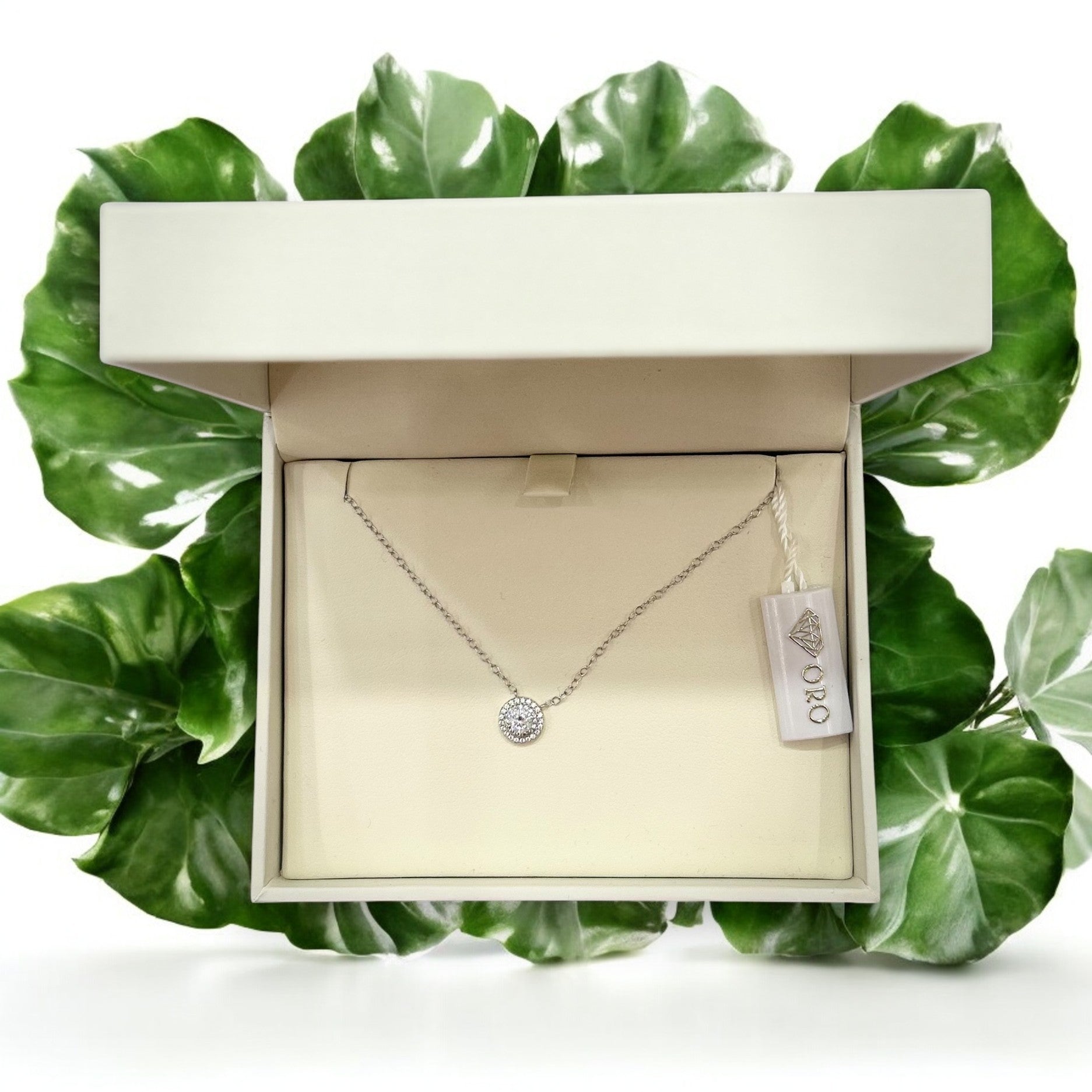 Collana in oro punto luce - Oro18kt*