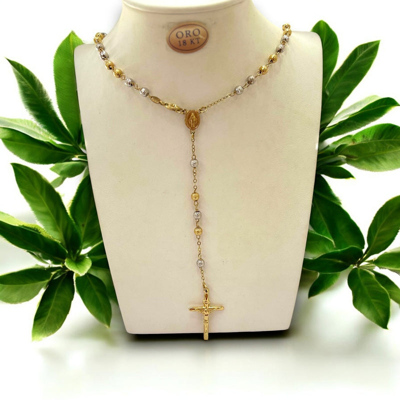 Collana in oro rosario mille luci - Oro18kt - 12,3 gr