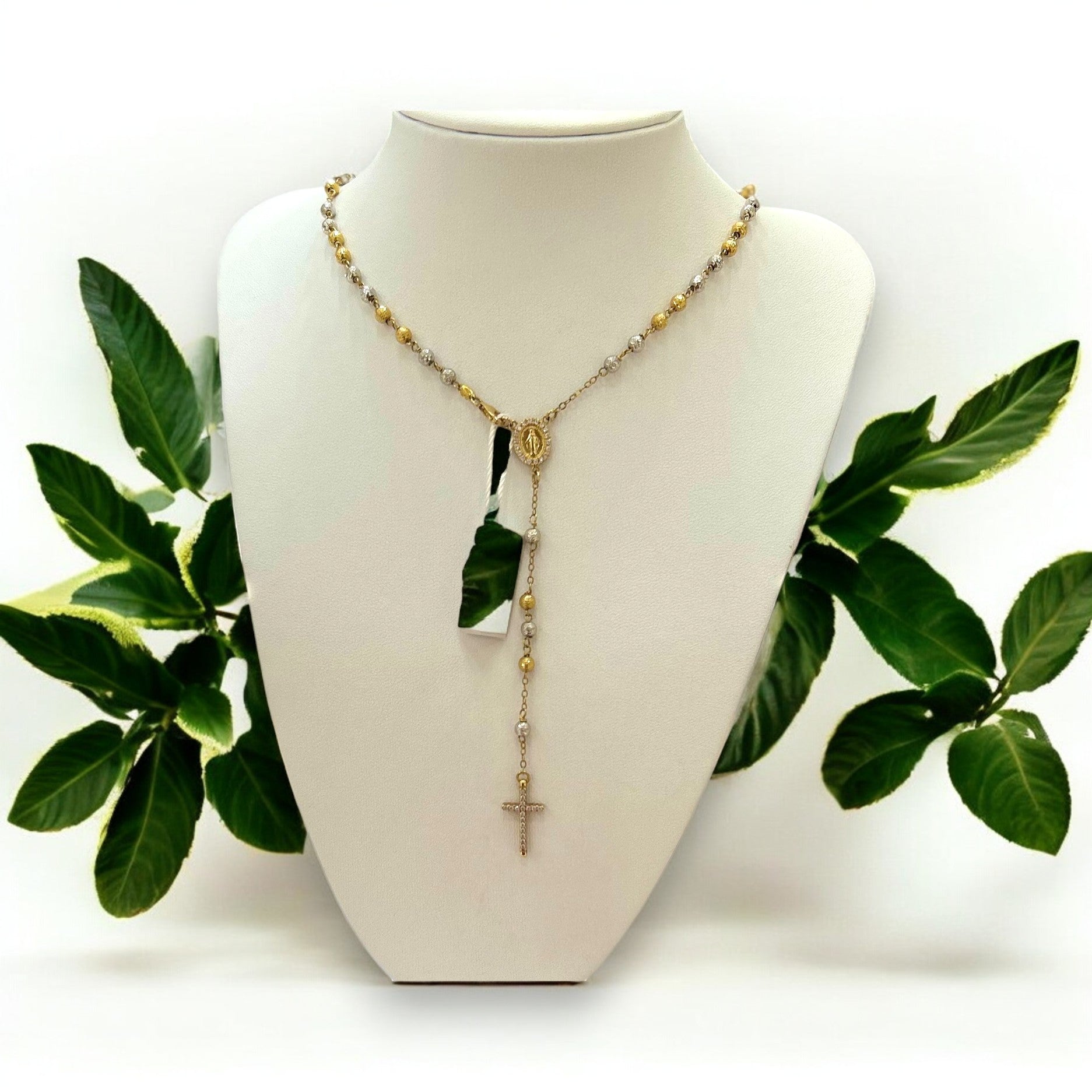 Collana Rosario Mille luci - Oro18kt