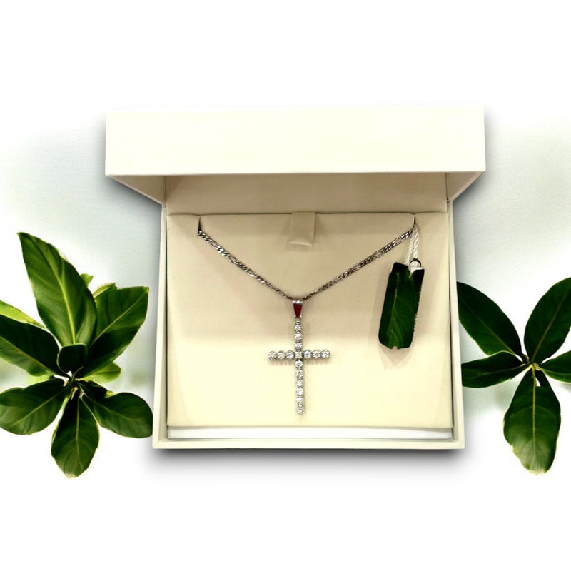 Collana in oro croce - Oro18kt - 10 gr