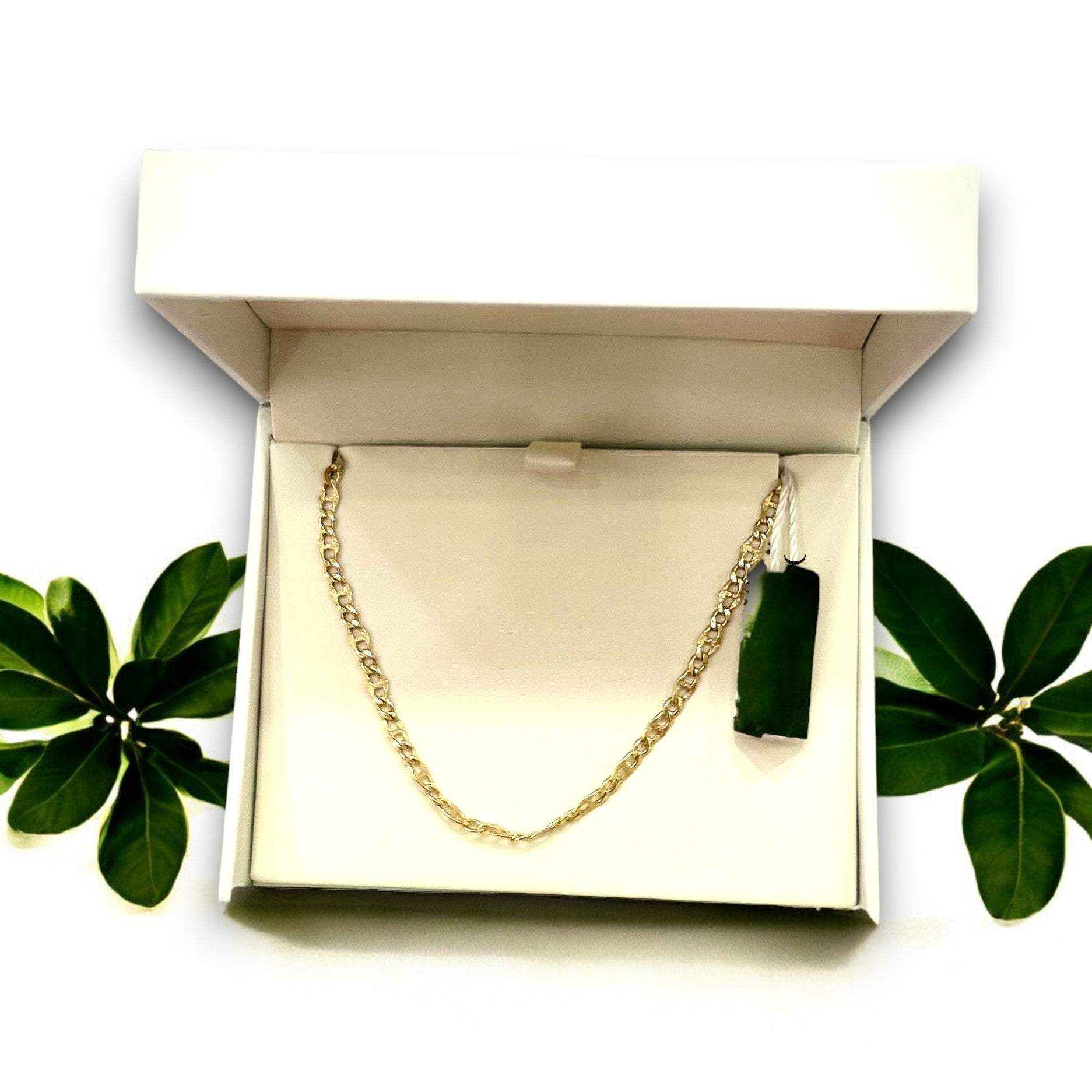 Collana in oro maglia marina - Oro18kt