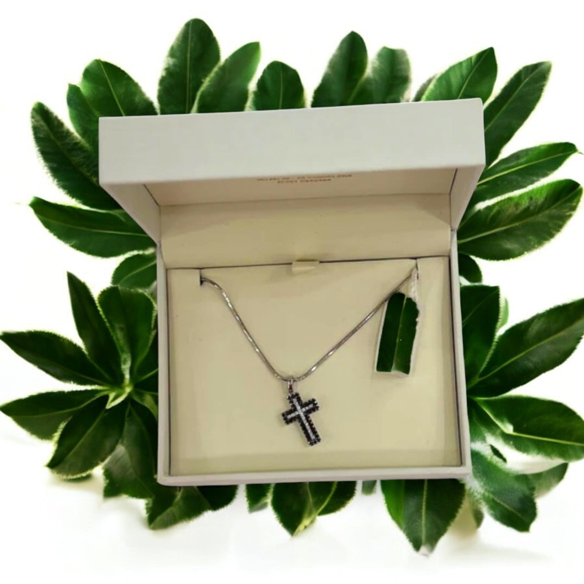 Collana in oro croce - Oro18kt