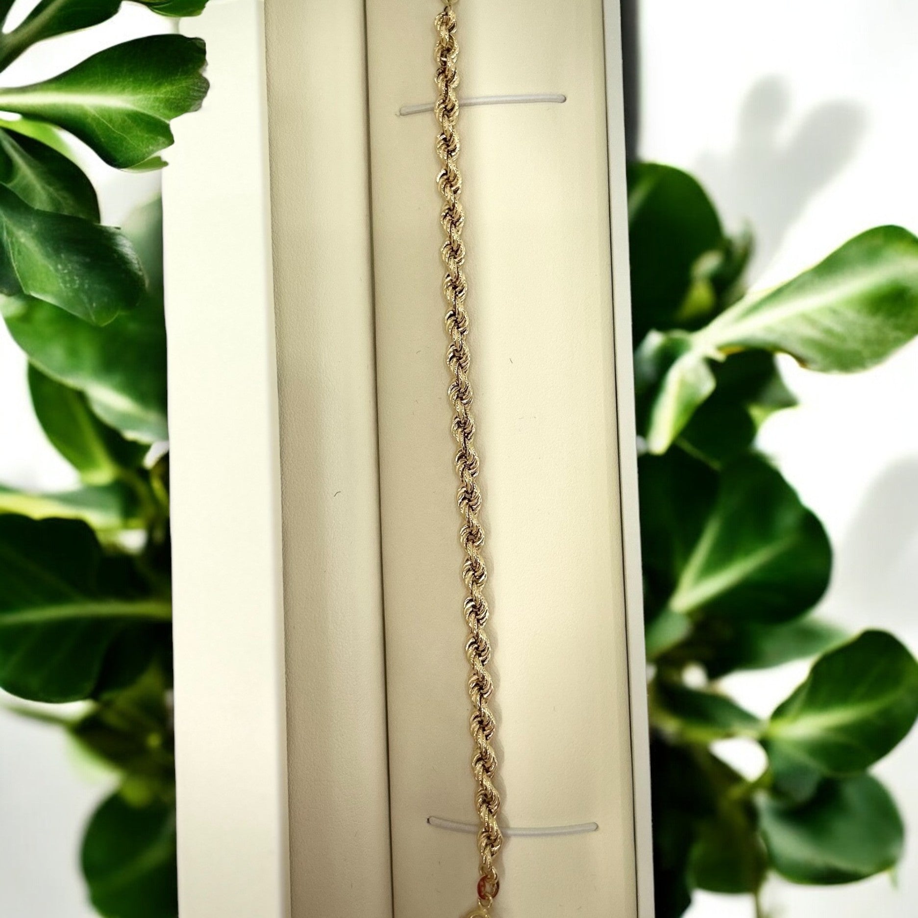 Bracciale funetta in oro -Oro18kt