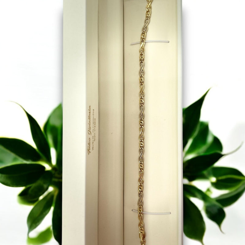 Bracciale Funetta Oro 18kt – Falco Gioielli – 6 gr