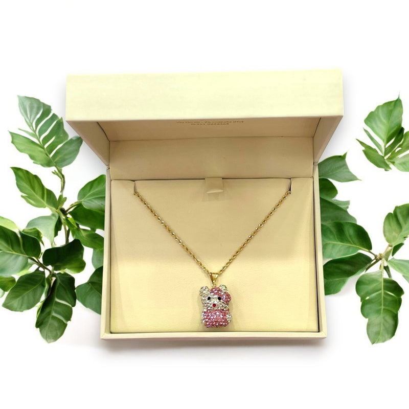Collana in oro hello kitty - Oro18kt* - 4,6 gr