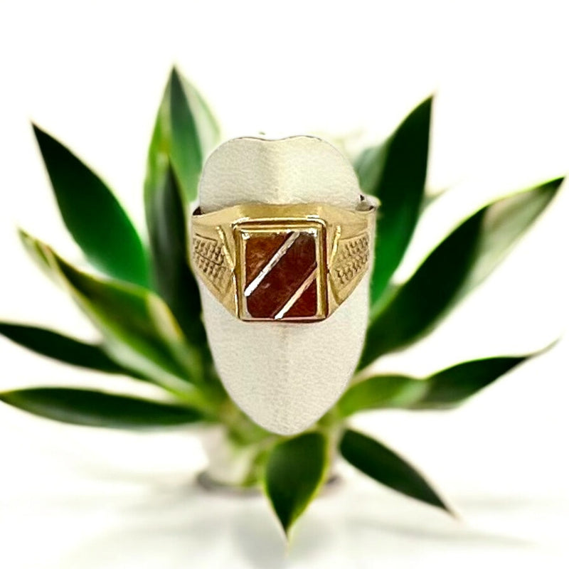 Anello Chevalier in Oro 18 kt - 6,6 gr