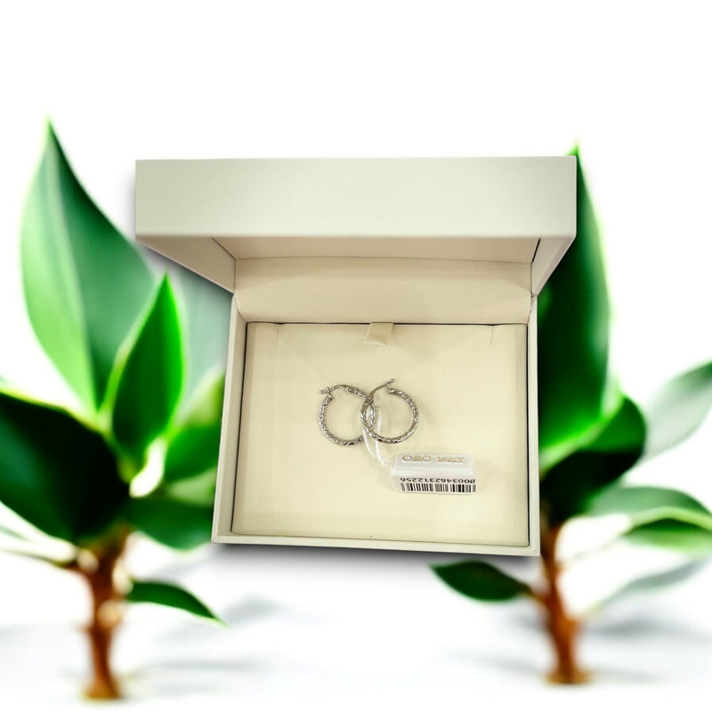 Orecchini Cerchio in Oro 18 kt – 1,2 gr