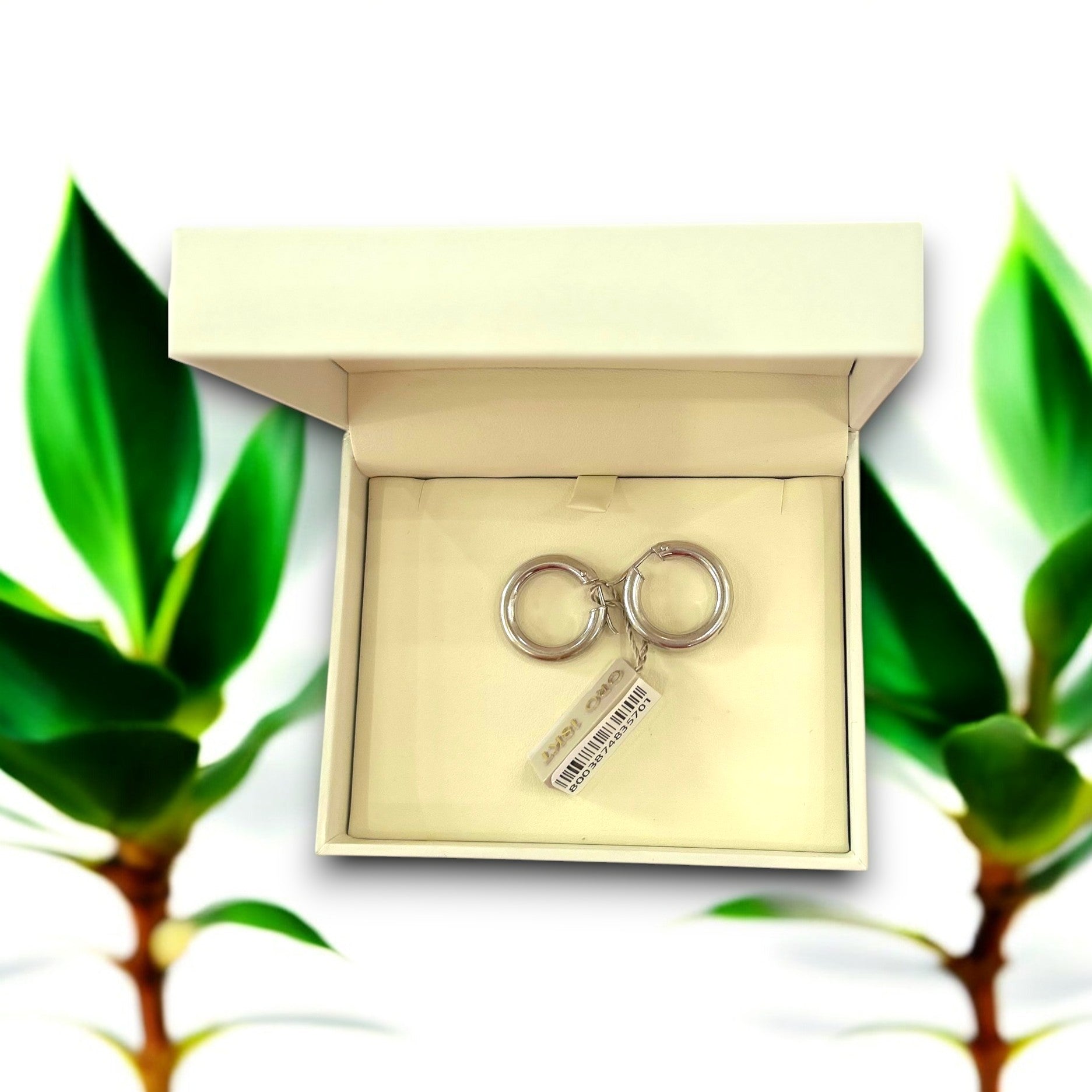 Orecchini in oro cerchio  - Oro18kt