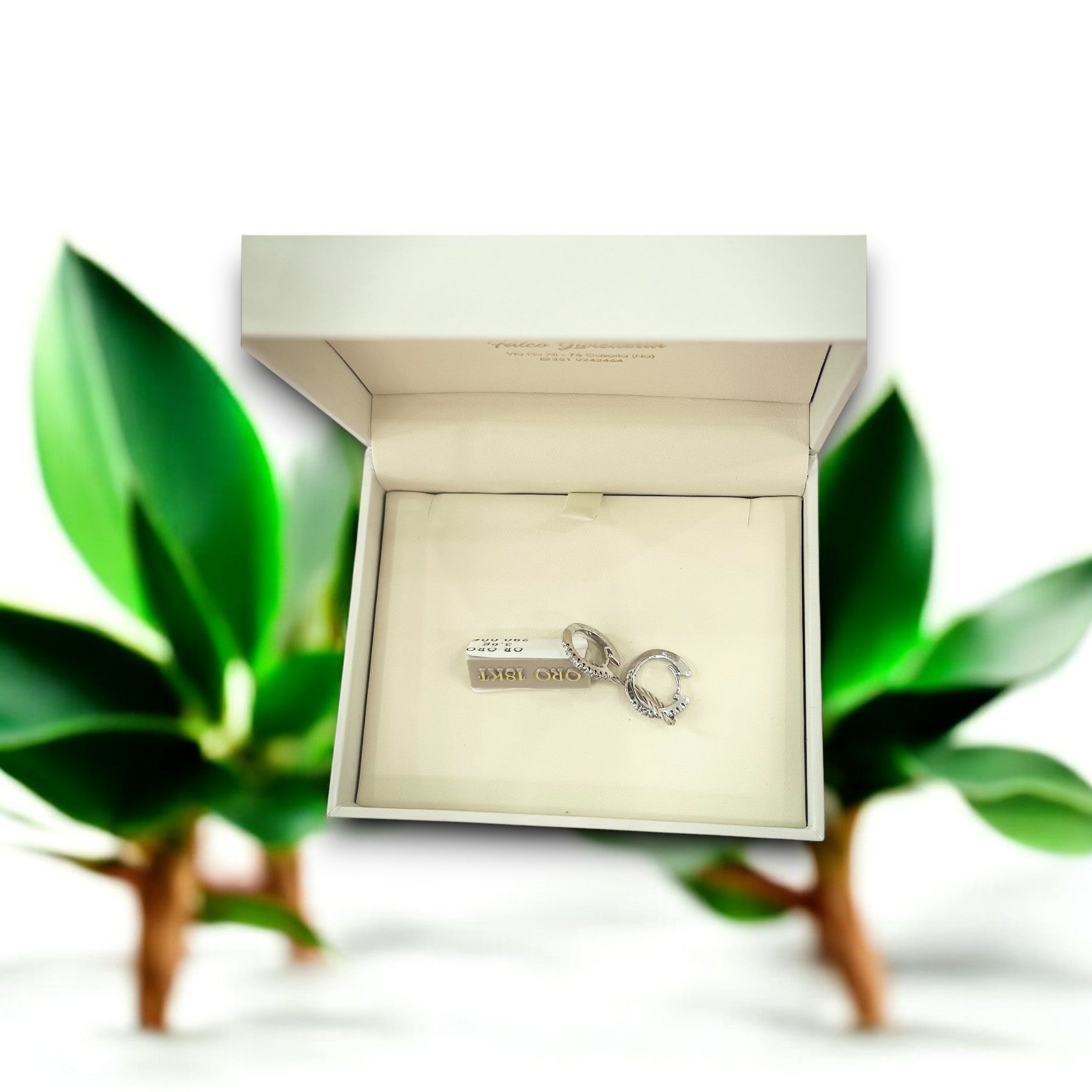 Orecchini in oro cerchio  - Oro18kt